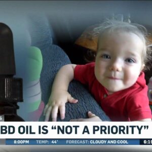 CBD oil helps toddler in pain