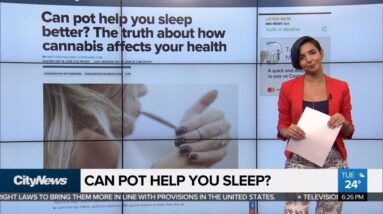 Does cannabis help or hinder your sleep?
