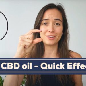 How long does it take for CBD oil to work?